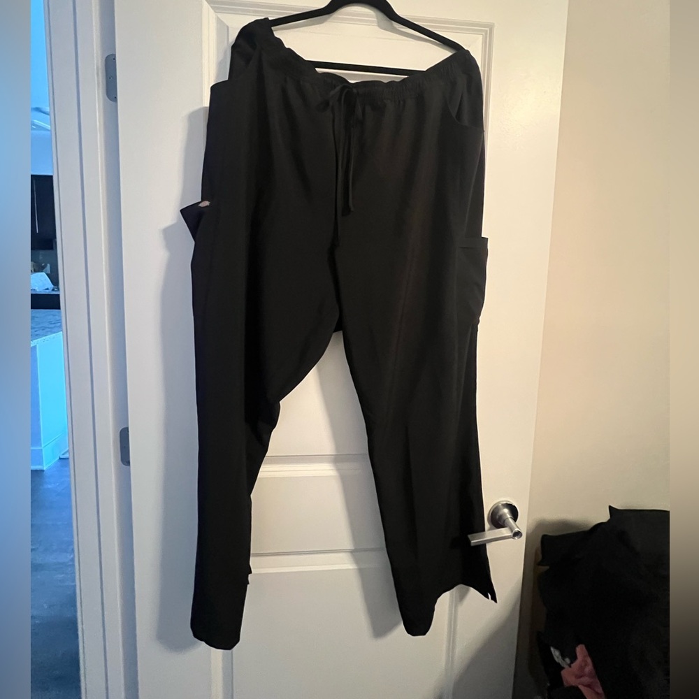 Dickies Women's  Black Cargo Pants Relaxed Fit